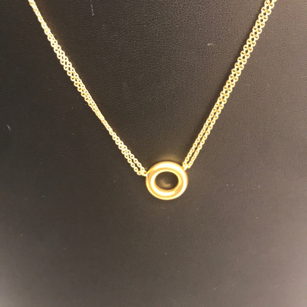 Madewell NEW Double chain circle - Picture 2 of 4